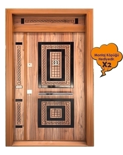 Tezdoor0168 ABD Düz Desenli Model Bina Giriş Kapısı