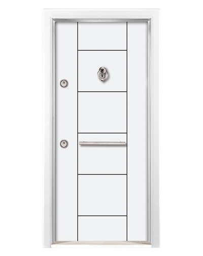 Tezdoor1654B Statik Kasa Düz Model Çelik Kapı