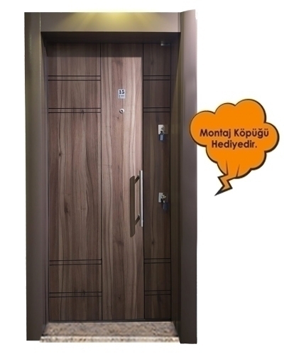 Tezdoor1658 Statik Kasa Düz Model Çelik Kapı