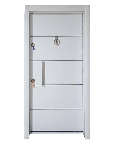 Tezdoor1659 Statik Kasa Düz Model Çelik Kapı
