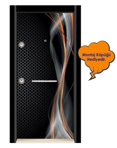 Tezdoor 1257 Ultralam Düz Model Çelik Kapı