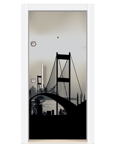 Tezdoor 1260 Ultralam Düz Model Çelik Kapı
