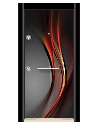 Tezdoor 1261 Ultralam Düz Model Çelik Kapı
