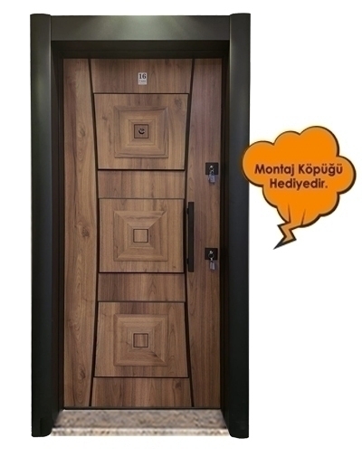 Tezdoor 1451 Statik Kasa Kabartma Model Çelik Kapı