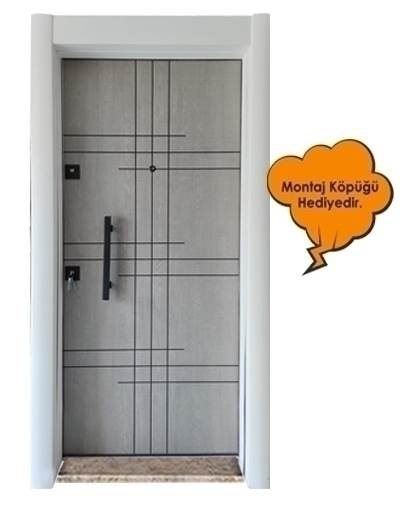 Tezdoor 1532B Statik Kasa Düz Model Çelik Kapı