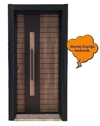 Tezdoor 1555 Statik Kasa Düz Model Çelik Kapı