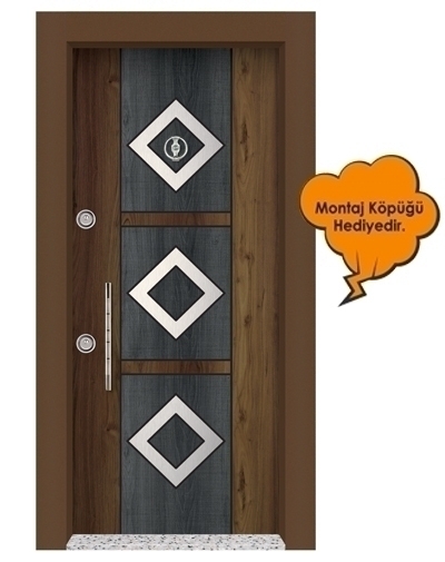 Tezdoor 1577 Statik Kasa Düz Model Çelik Kapı