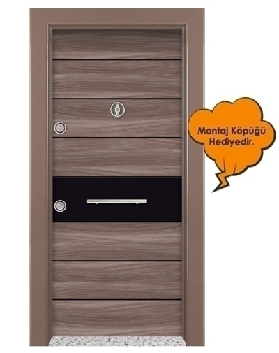Tezdoor 1581 Statik Kasa Düz Model Çelik Kapı