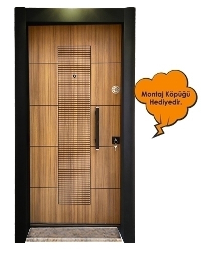 Tezdoor 1593 Statik Kasa ABD Düz Model Çelik Kapı