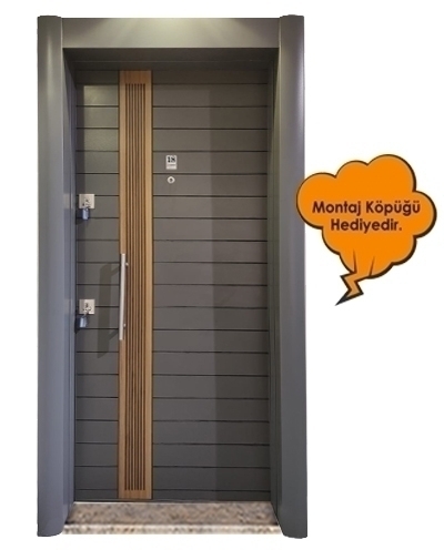 Tezdoor 1599 Statik Kasa Düz Model Çelik Kapı