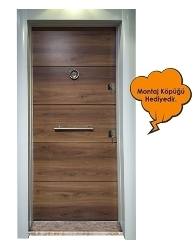 Tezdoor 1650 Statik Kasa Düz Model Çelik Kapı