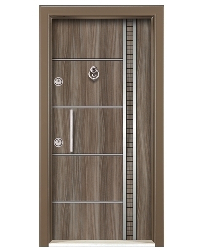 Tezdoor 1663 Statik Kasa Düz Model Çelik Kapı