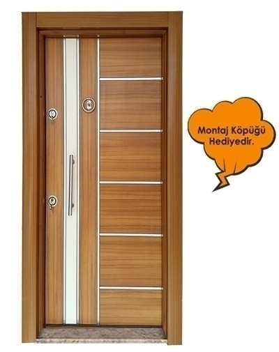 Tezdoor2560 Eskitme Kasalı Düz Model Çelik Kapı