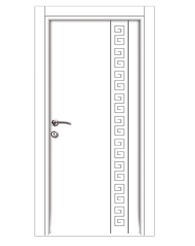 Tezdoor, TEZ5794 Melamin Düz Model Oda Kapısı