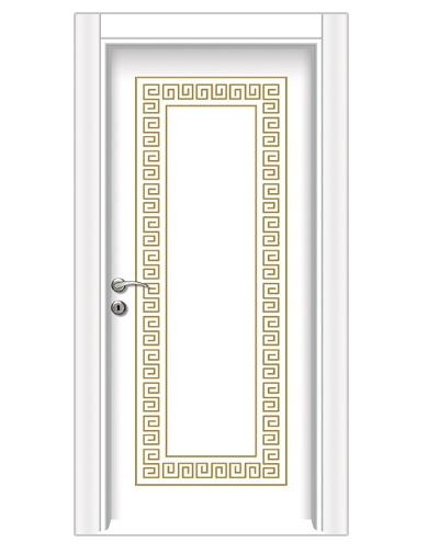 Tezdoor, TEZ587 Melamin Düz Model Oda Kapısı